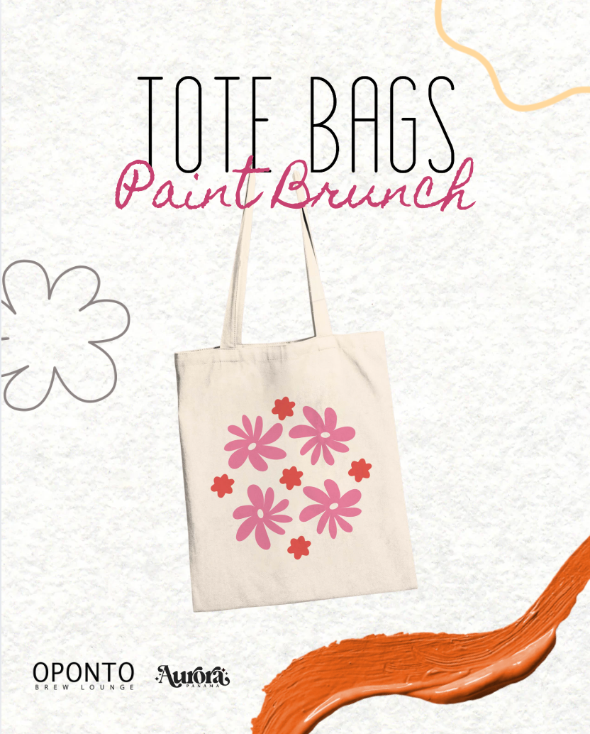 Tote bags Paint Brunch [📍Oponto]