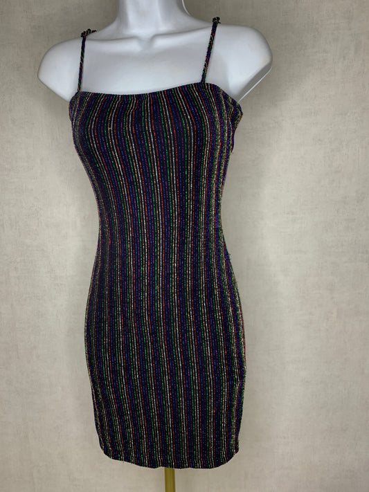 Vestido negro/colores [S]