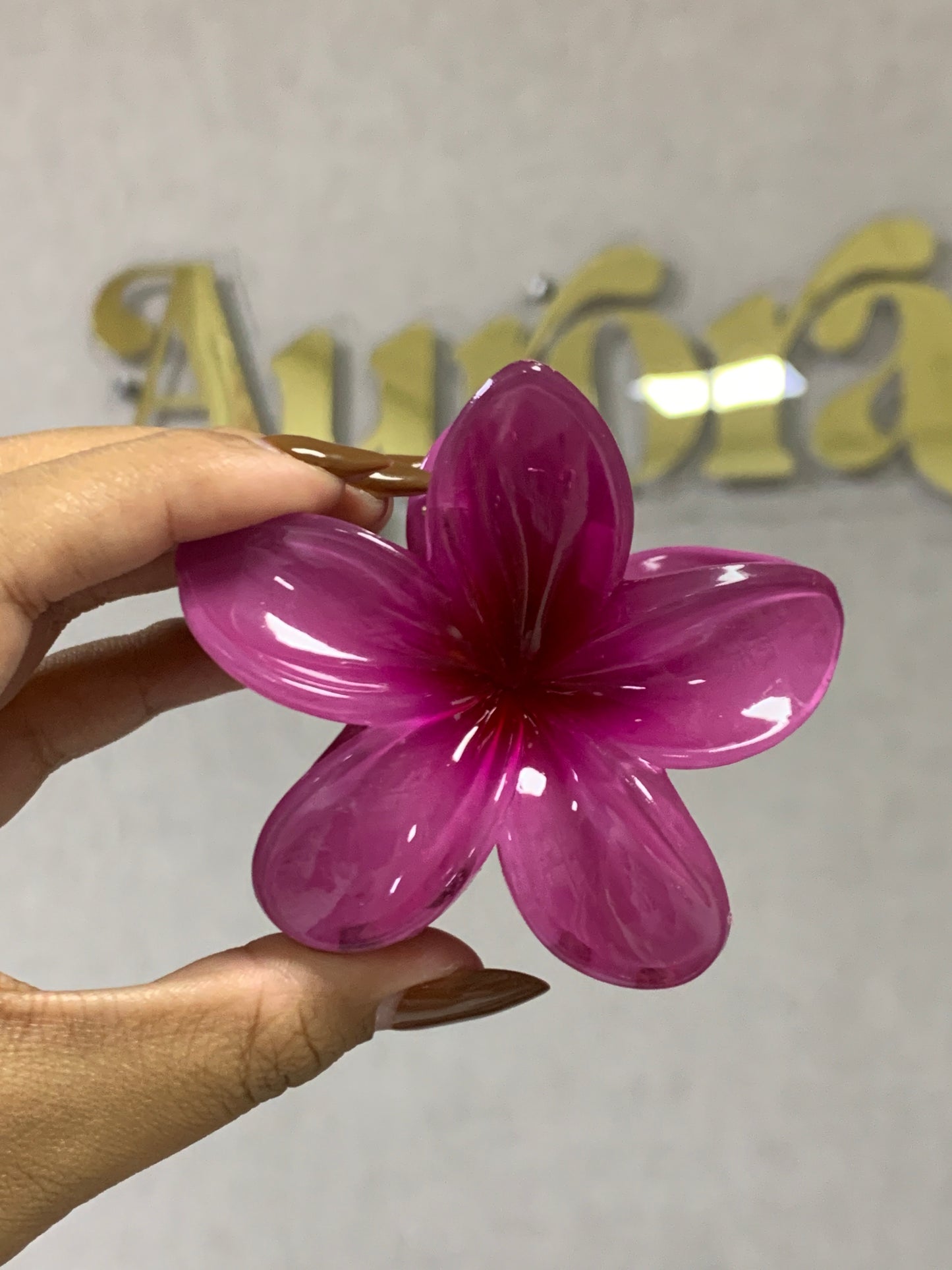 Hawaiian hair clip
