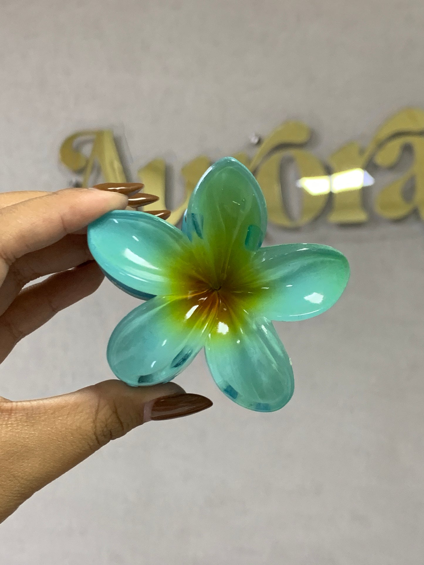 Hawaiian hair clip