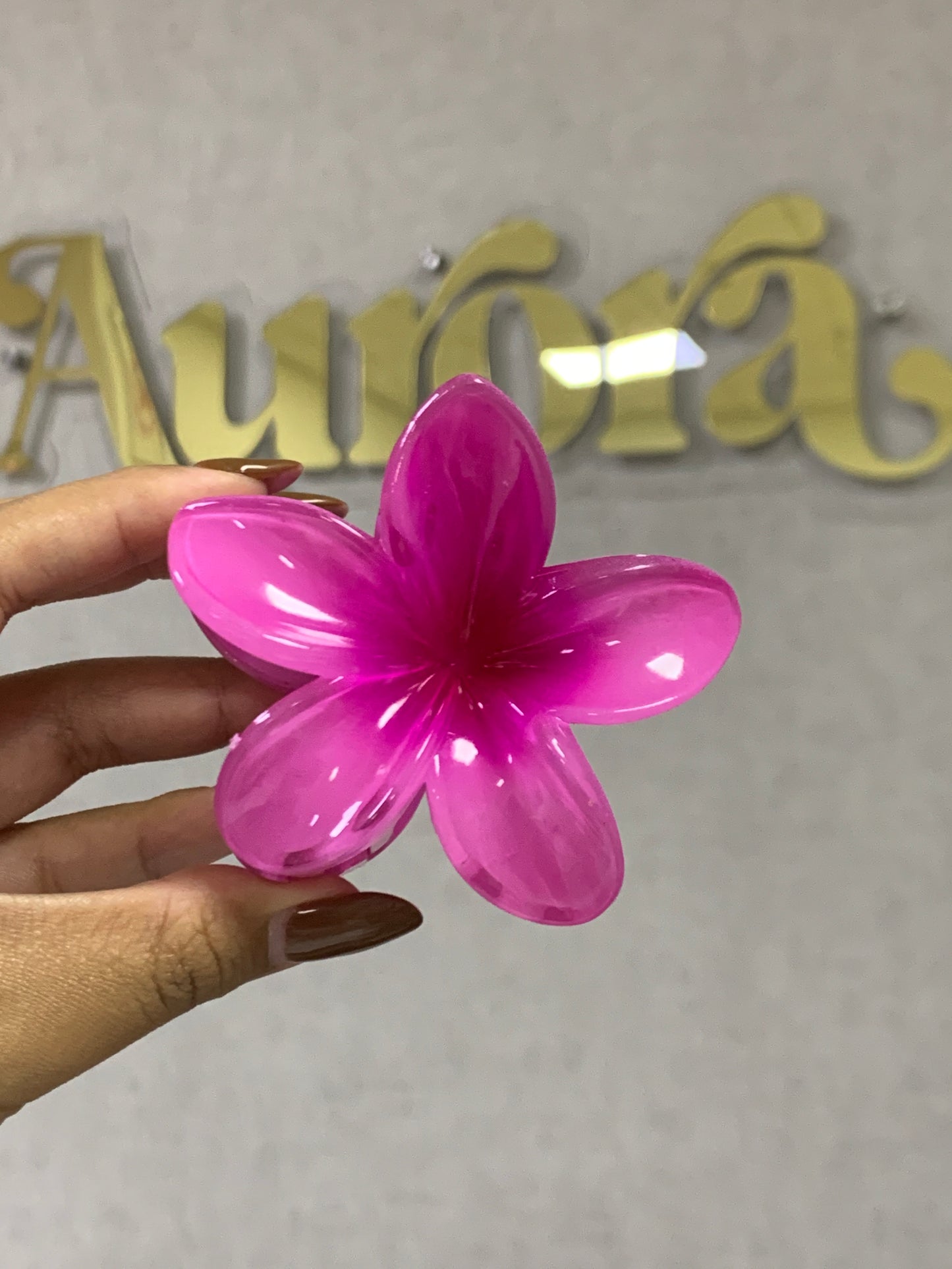 Hawaiian hair clip