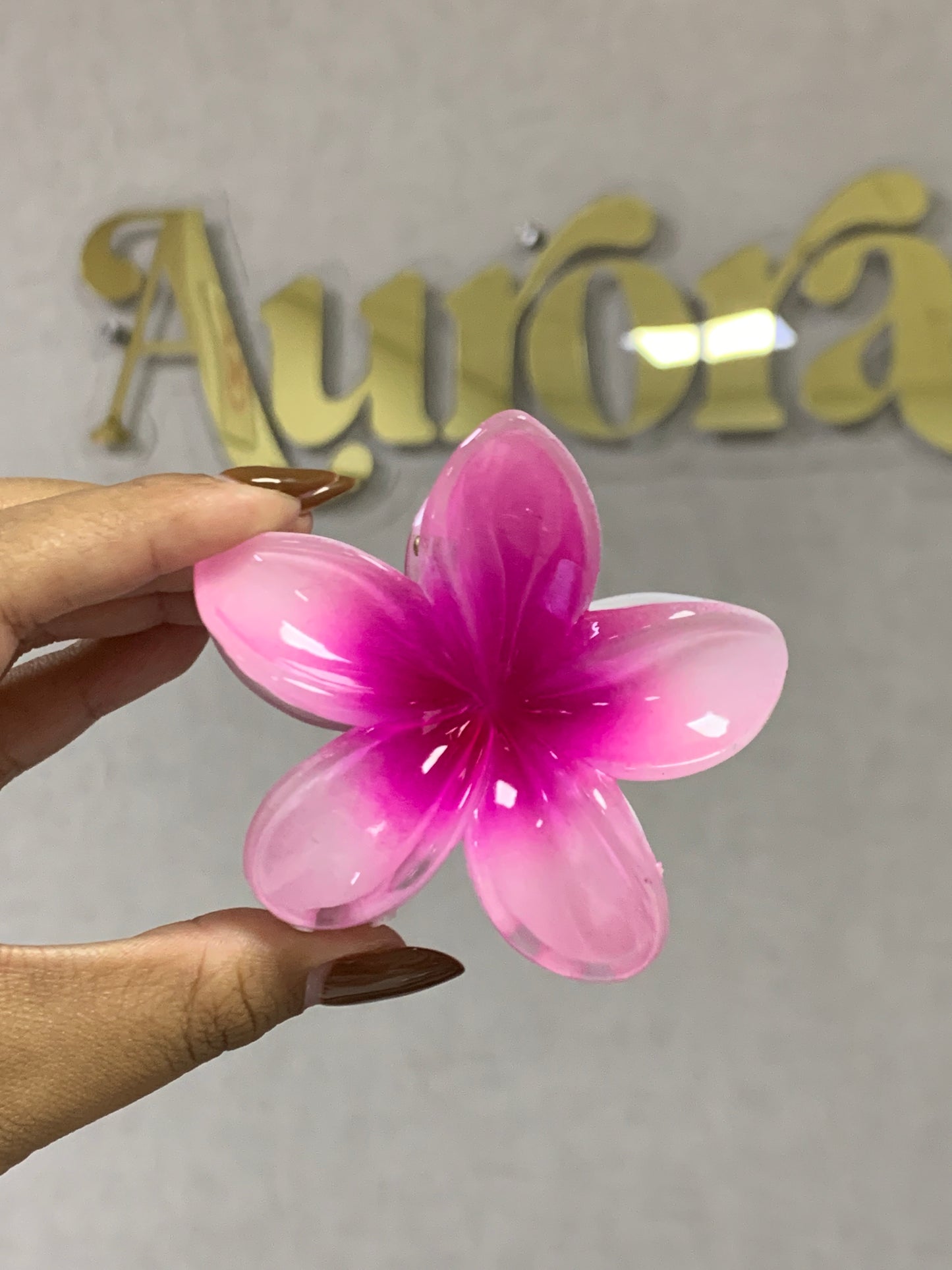 Hawaiian hair clip