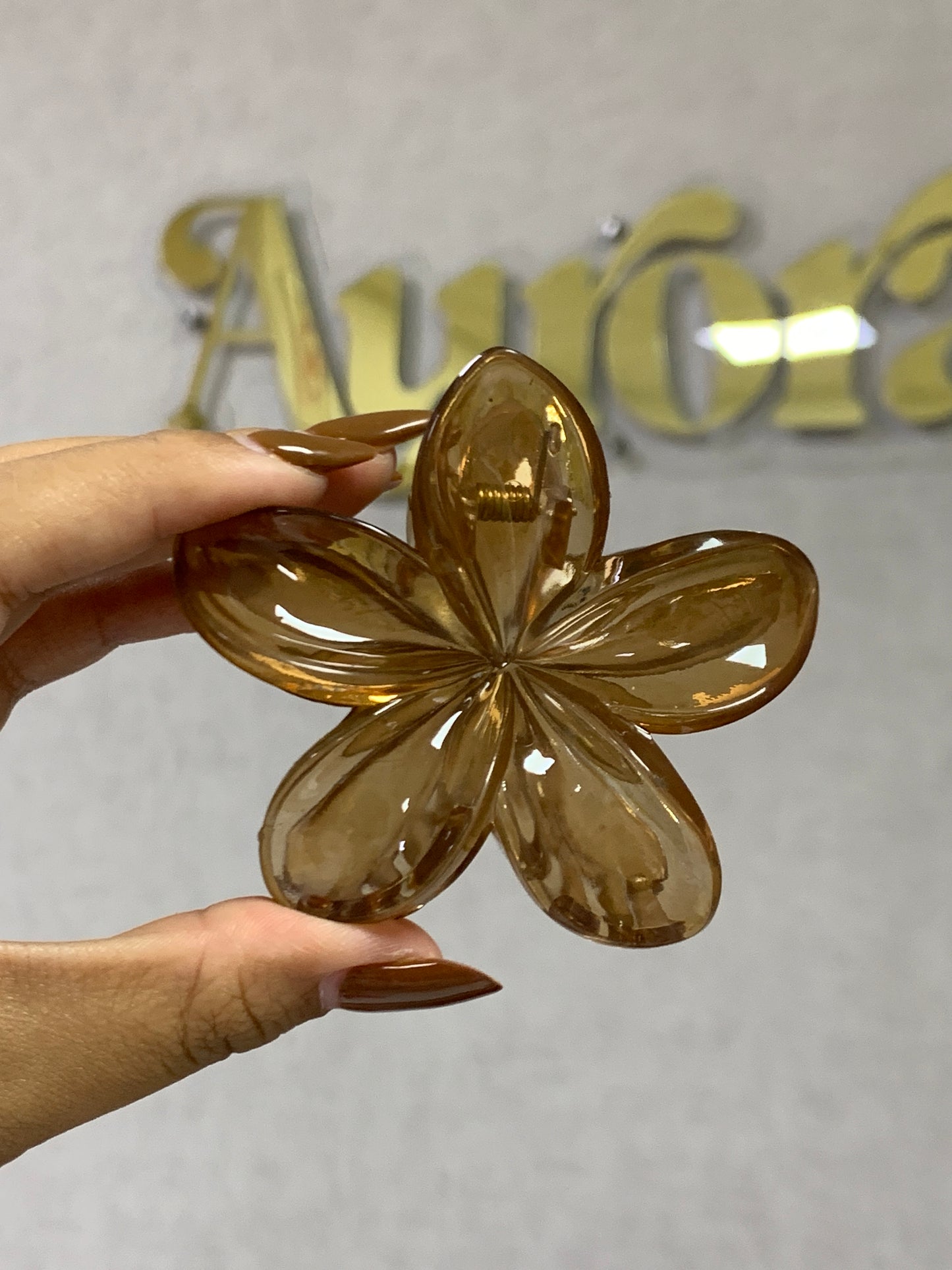 Hawaiian hair clip