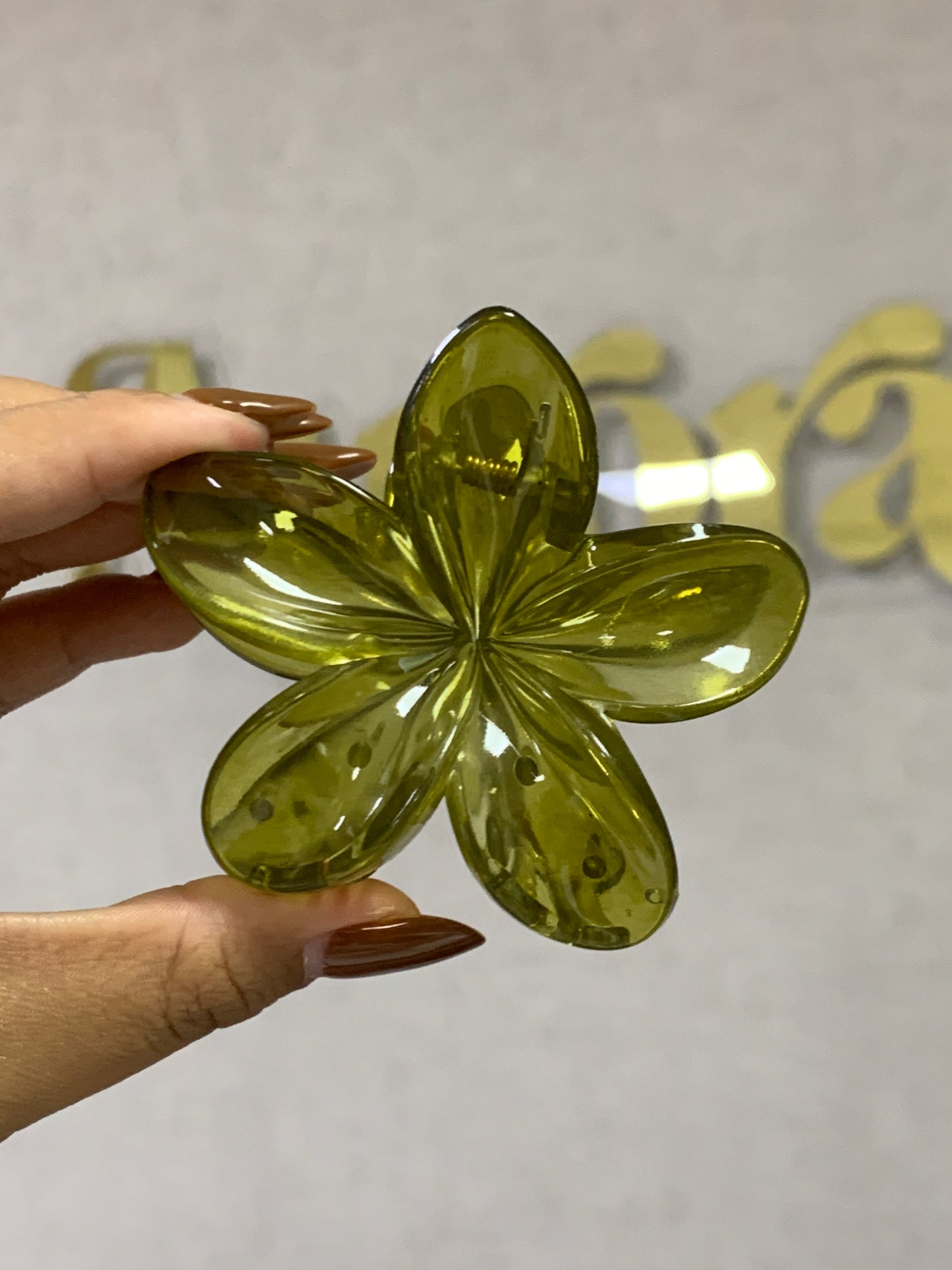 Hawaiian hair clip