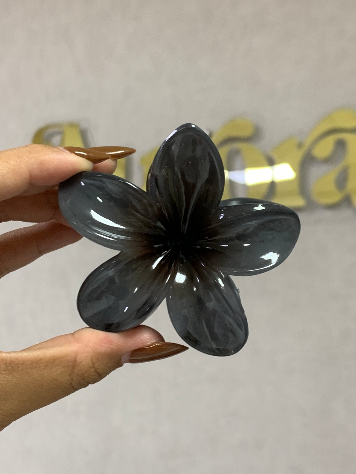 Hawaiian hair clip