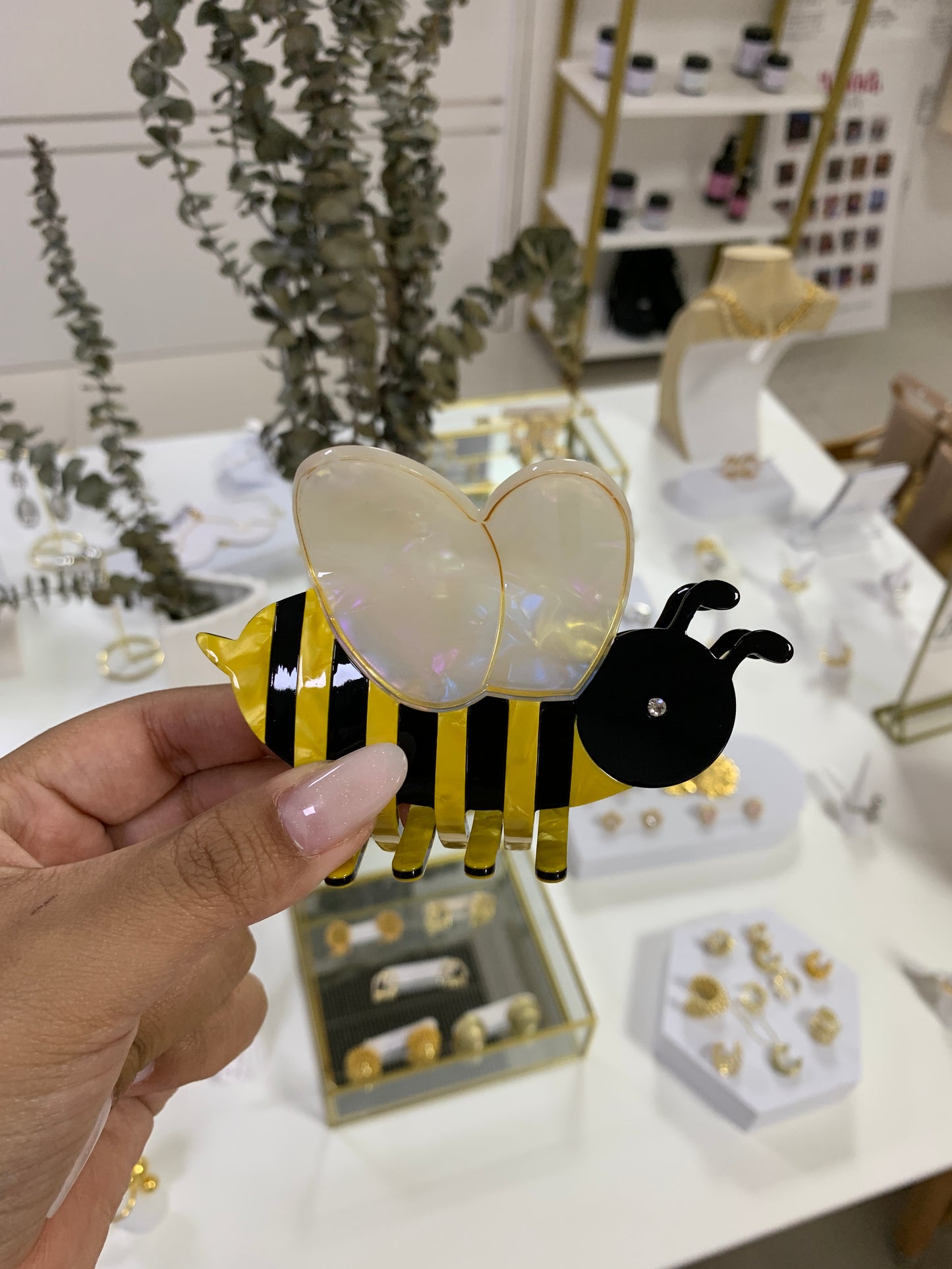 Funny hair clips