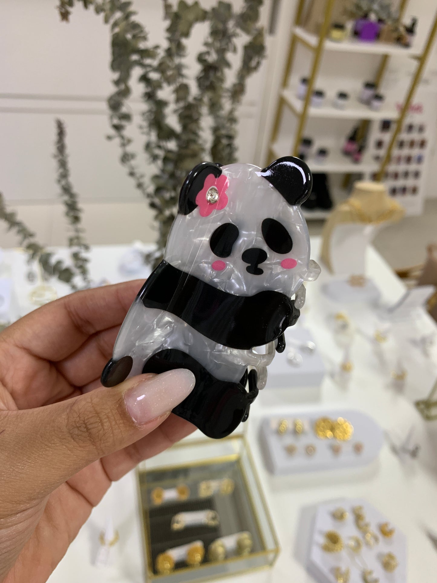 Funny hair clips