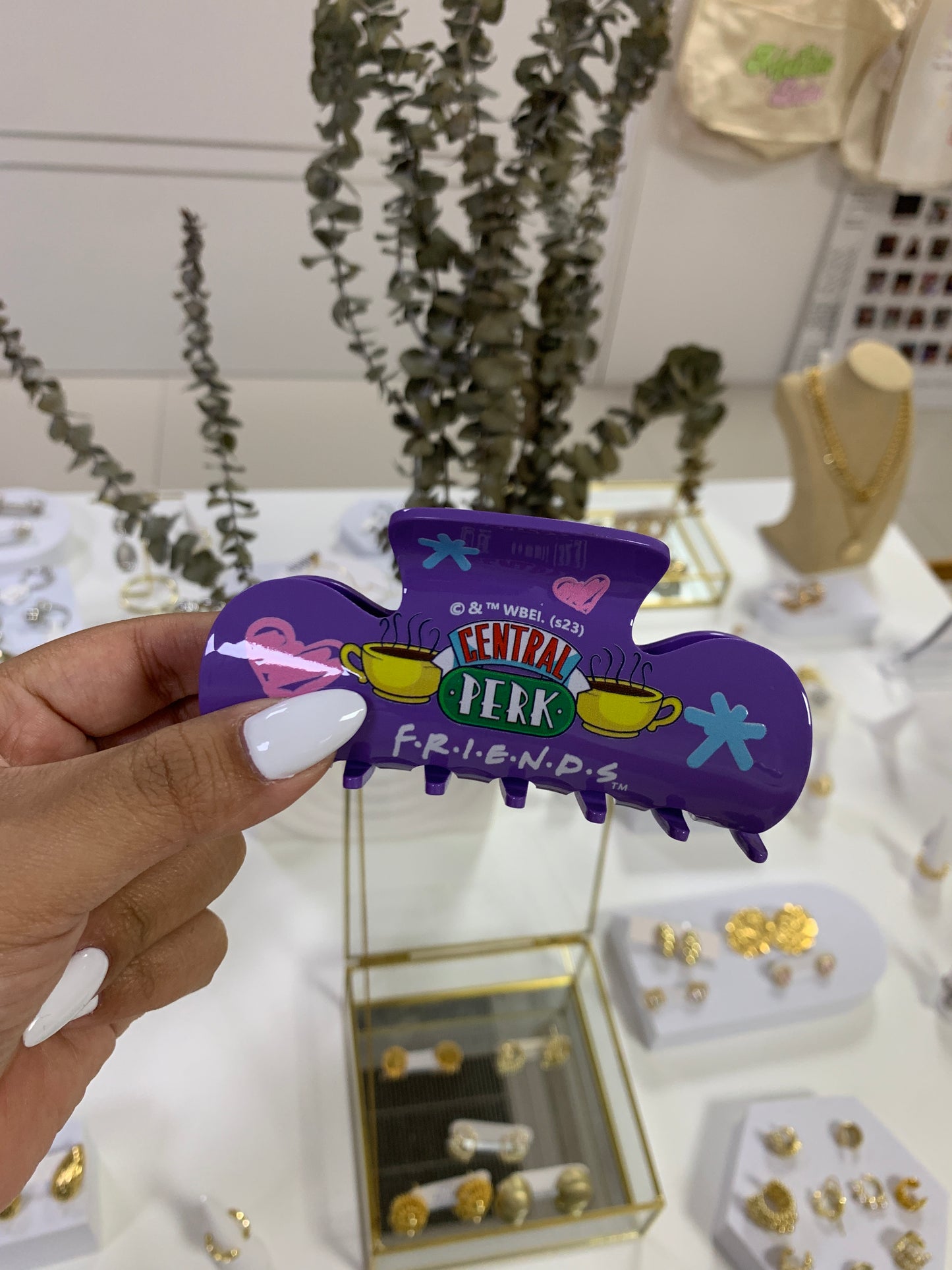 Funny hair clips
