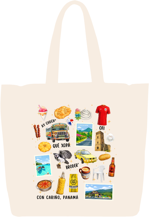 Panamá en cositas [Tote Bag]