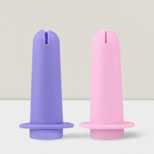 Aplicador de copa menstrual